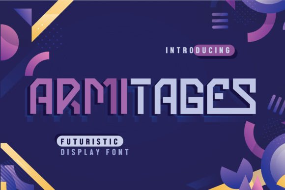 Armitages Font: A Modern Display Typeface for Tech Brands
