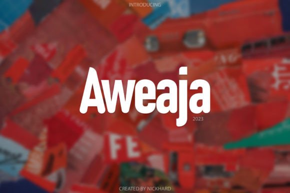 Aweaja: A Modern Display Font That Elevates Small Business Branding
