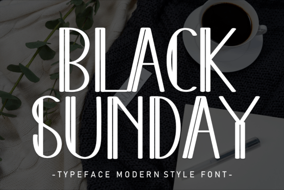 Black Sunday: A Sweet Handwritten Display Font for Crafters and Sellers