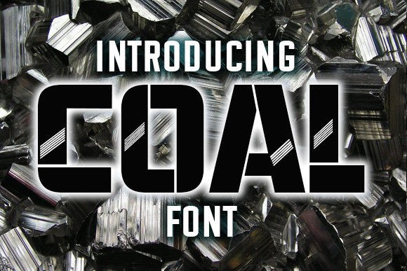 Coal Font: Bold Display Typography for Editorial Design