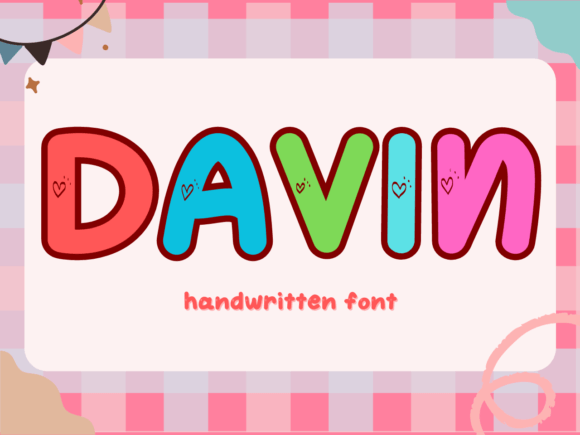 Davin Font: A Quirky Display Typeface for Editorial Design
