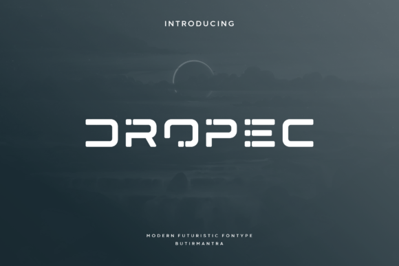 Dropec: A Display Font That Elevates Small Business Branding