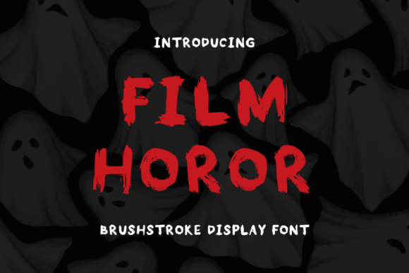 Film Horor Font: Bold Display Typography for Campaigns