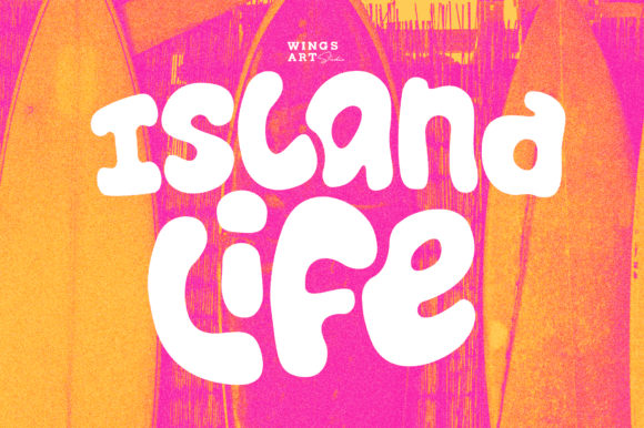 Island Life Font: A Laid-Back Typeface for Summer Branding and Beyond