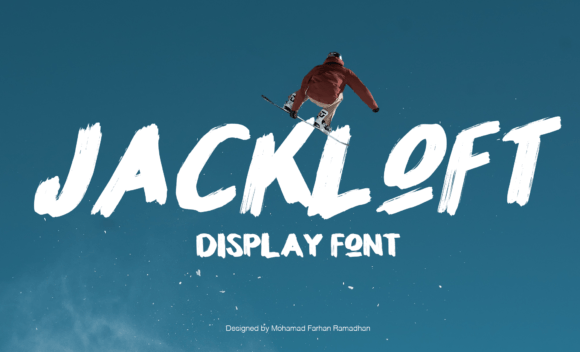 Jackloft: A Bold Display Font for High-Impact Campaign Graphics