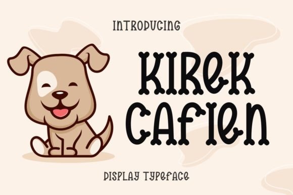 Kirek Cafien Font: Bold Display Type for Digital Campaigns