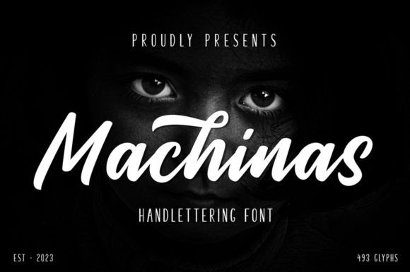 Machinas Typeface: A Retro Display Font That Elevates Small Business Branding