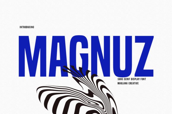 Magnuz Font: A Modern Display Typeface for Branding