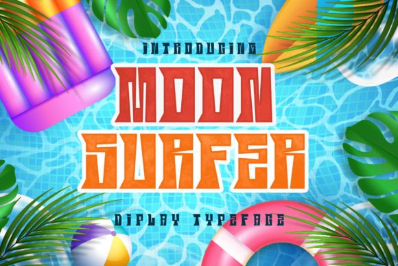 Moon Surfer: The Playful Display Font That Boosts Campaign Personality