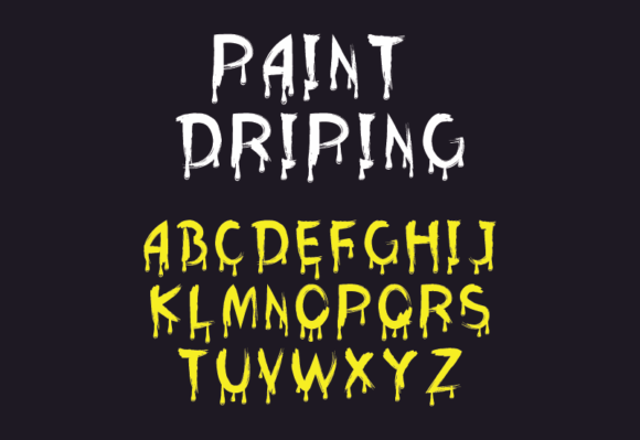Paint Driping: A Horror-Inspired Display Font That Elevates Campaign Visuals
