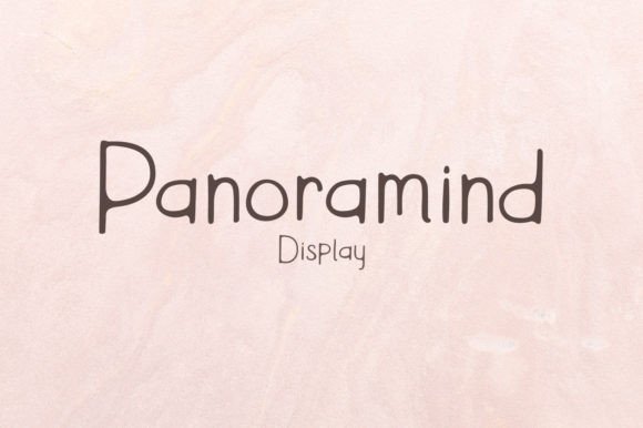 Panoramind Font: Sweet Display Type for Digital Campaigns