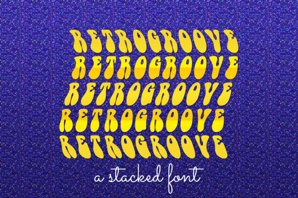 Retrogroove: A Display Font with Vintage Charm for Modern Branding