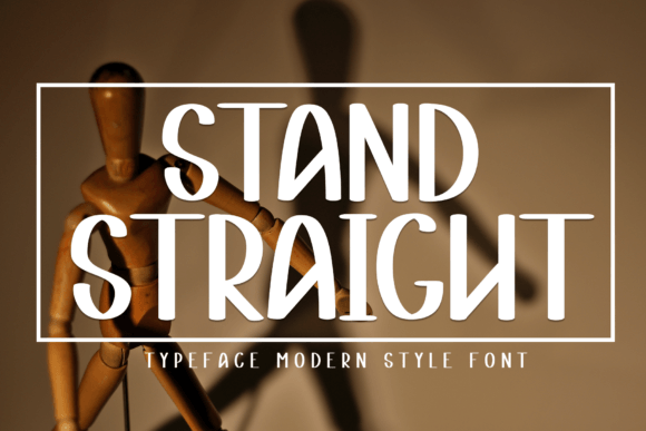 Stand Straight Font: Adding Playful Charm to Brand Identity