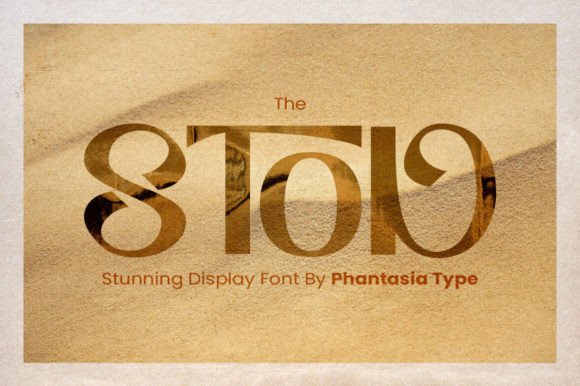 The Ston: A Whimsical Typeface for Enchanting Editorial Design